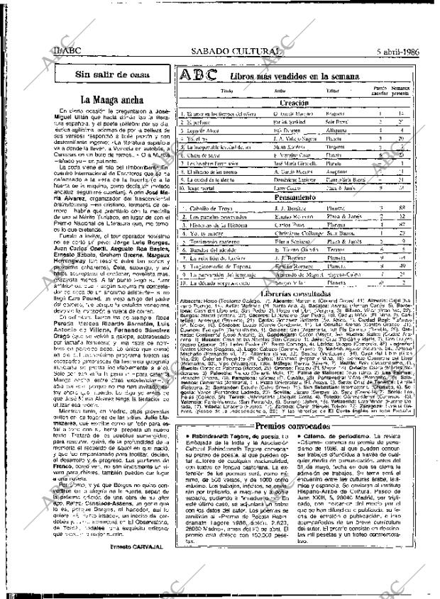 ABC MADRID 05-04-1986 página 48
