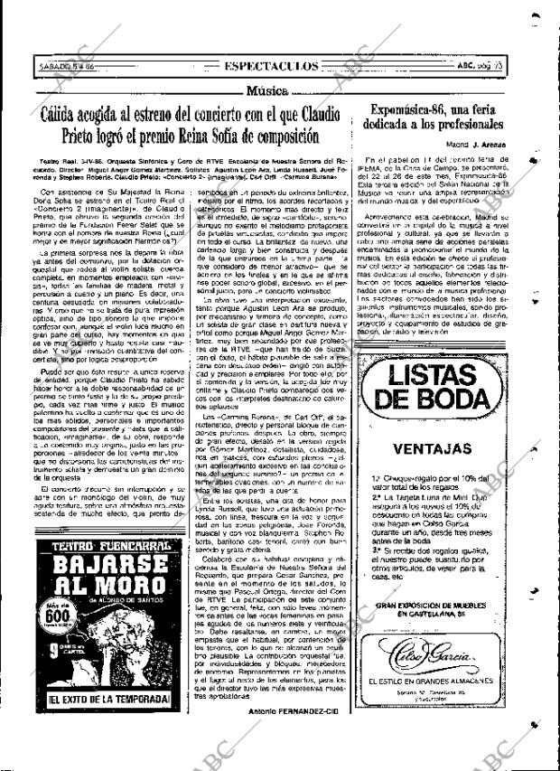 ABC MADRID 05-04-1986 página 73