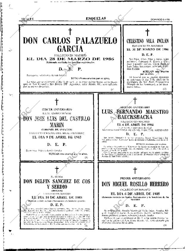 ABC MADRID 06-04-1986 página 108