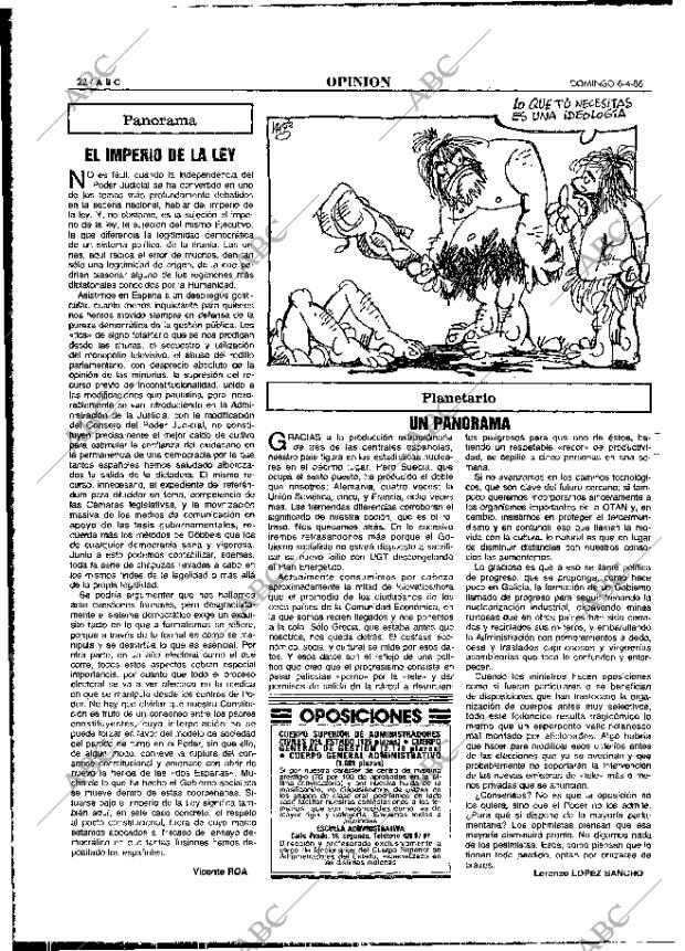 ABC MADRID 06-04-1986 página 22
