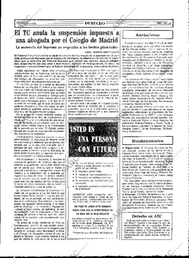 ABC MADRID 06-04-1986 página 49