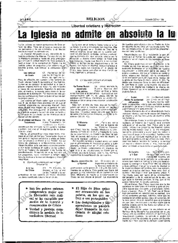 ABC MADRID 06-04-1986 página 64