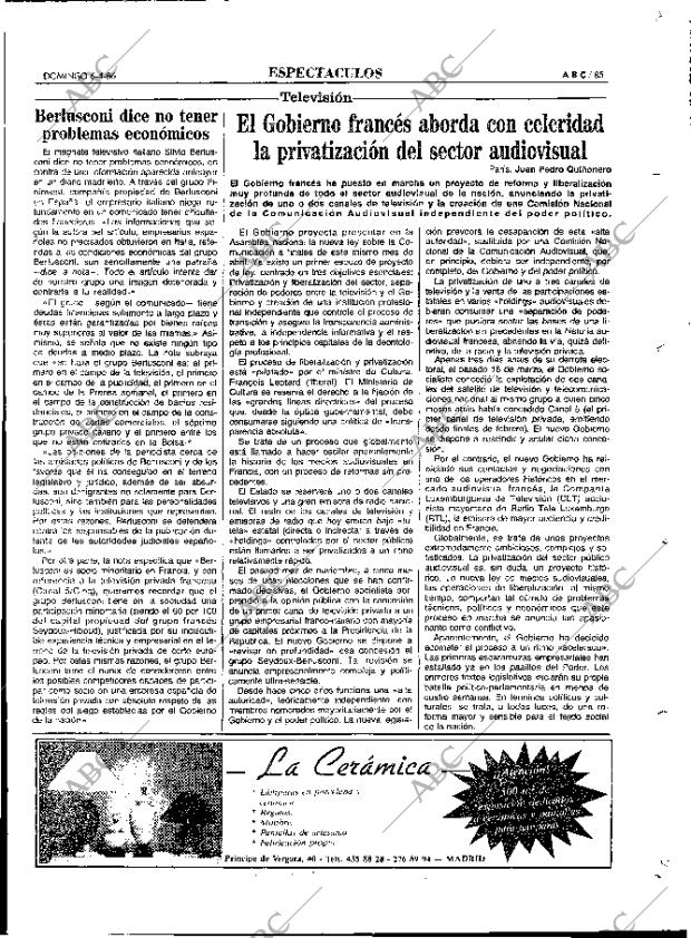 ABC MADRID 06-04-1986 página 85