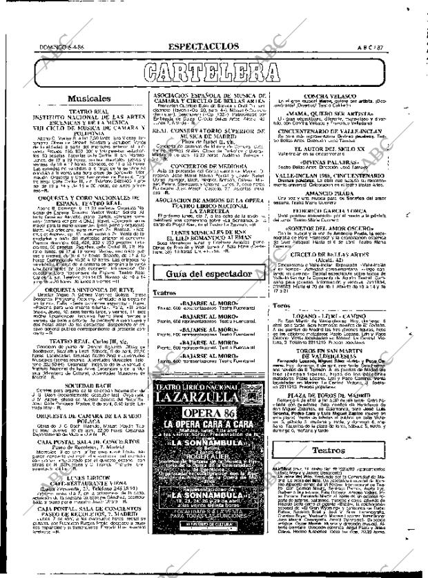 ABC MADRID 06-04-1986 página 87
