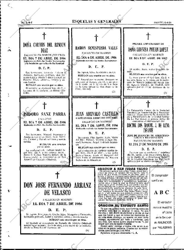 ABC MADRID 08-04-1986 página 98