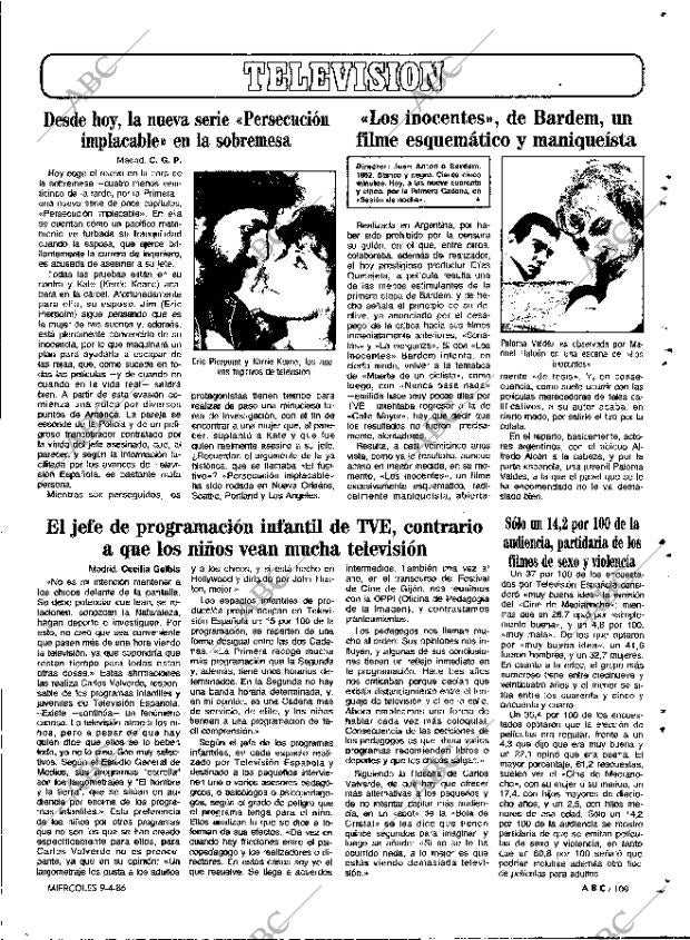 ABC MADRID 09-04-1986 página 109