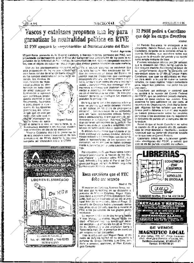 ABC MADRID 09-04-1986 página 20