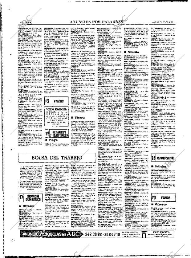 ABC MADRID 09-04-1986 página 92