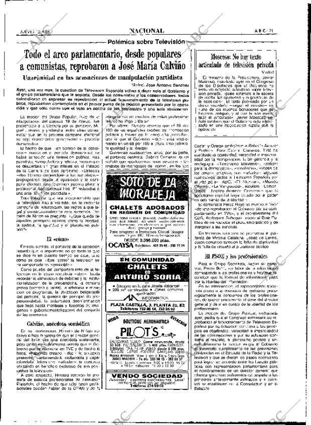 ABC MADRID 10-04-1986 página 21