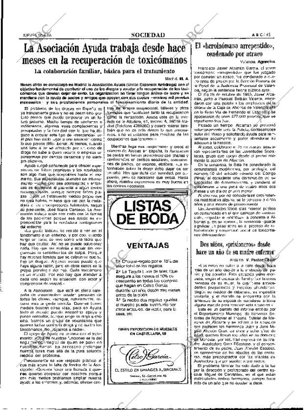 ABC MADRID 10-04-1986 página 45