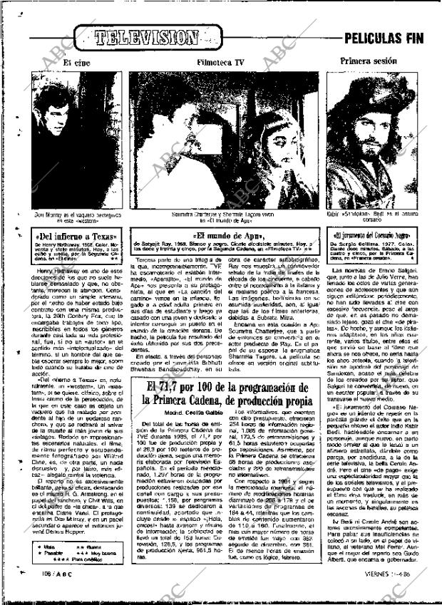 ABC MADRID 11-04-1986 página 108