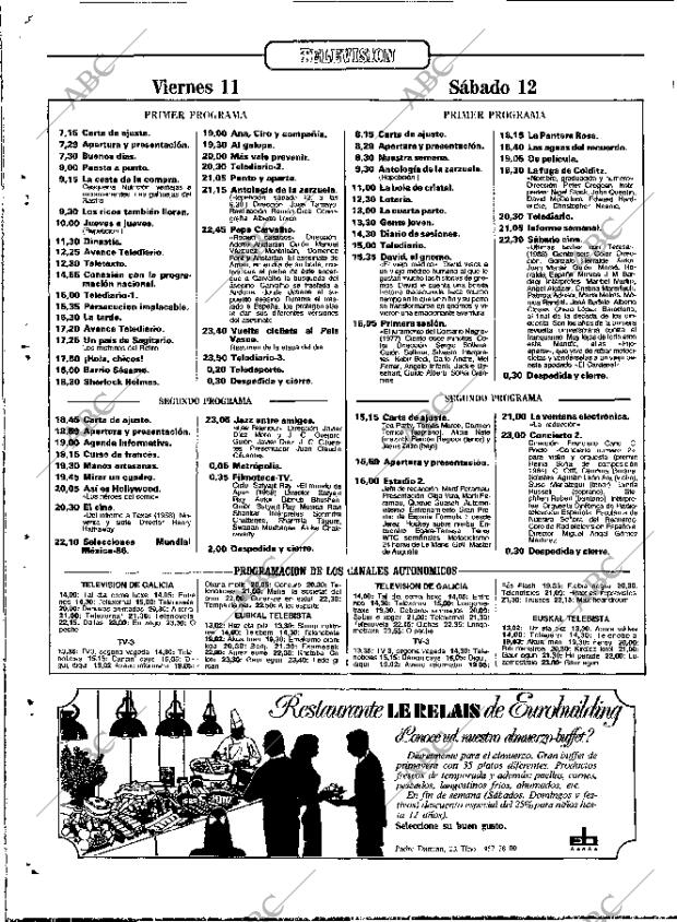 ABC MADRID 11-04-1986 página 110