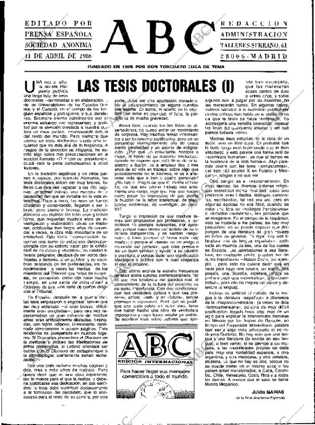 ABC MADRID 11-04-1986 página 3