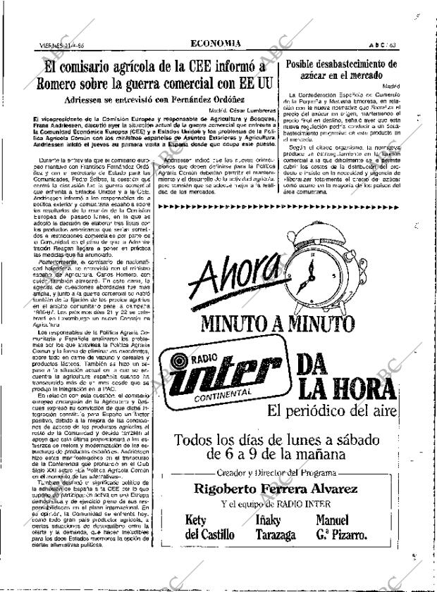 ABC MADRID 11-04-1986 página 63