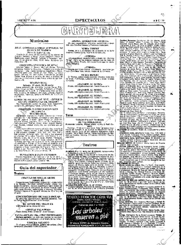 ABC MADRID 11-04-1986 página 79