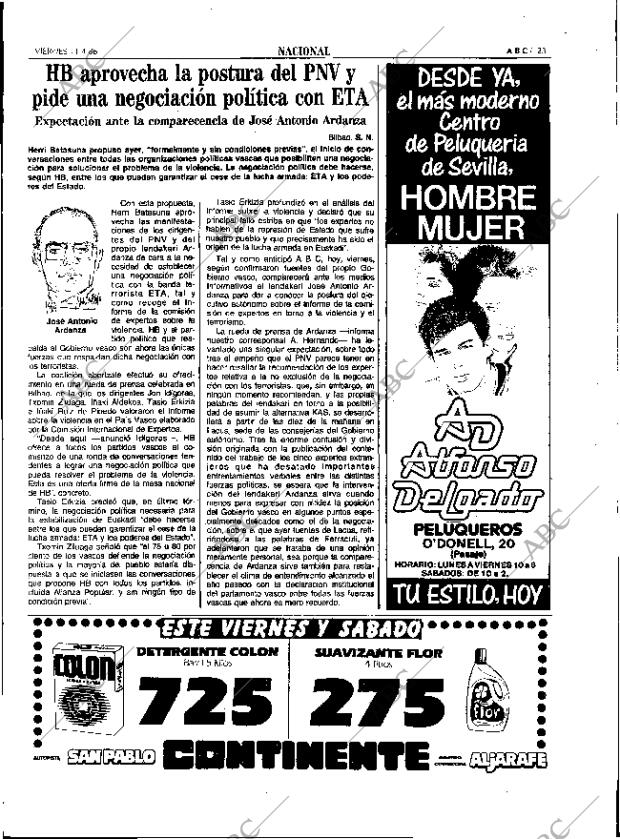 ABC SEVILLA 11-04-1986 página 23