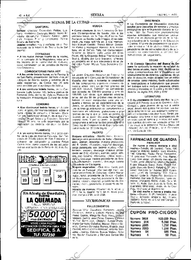 ABC SEVILLA 11-04-1986 página 40