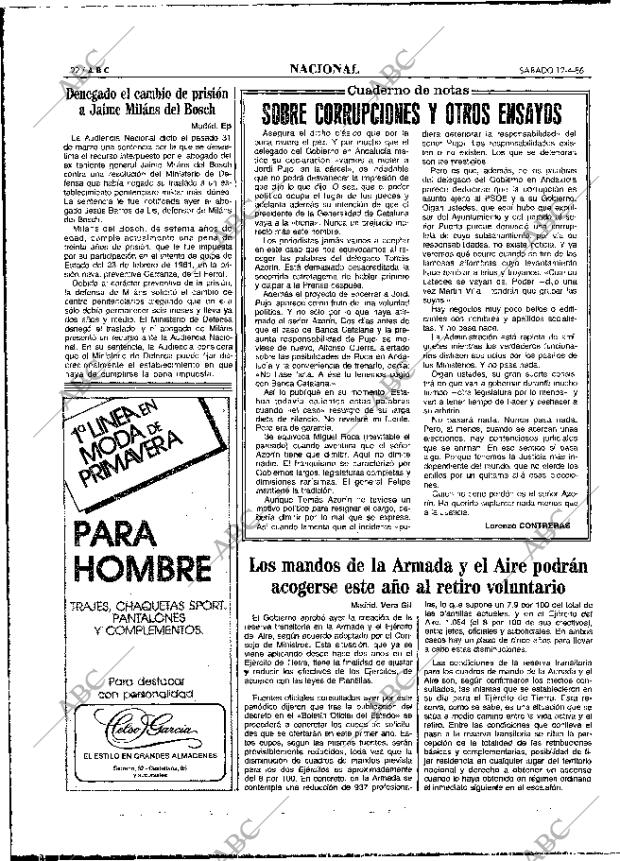 ABC MADRID 12-04-1986 página 22