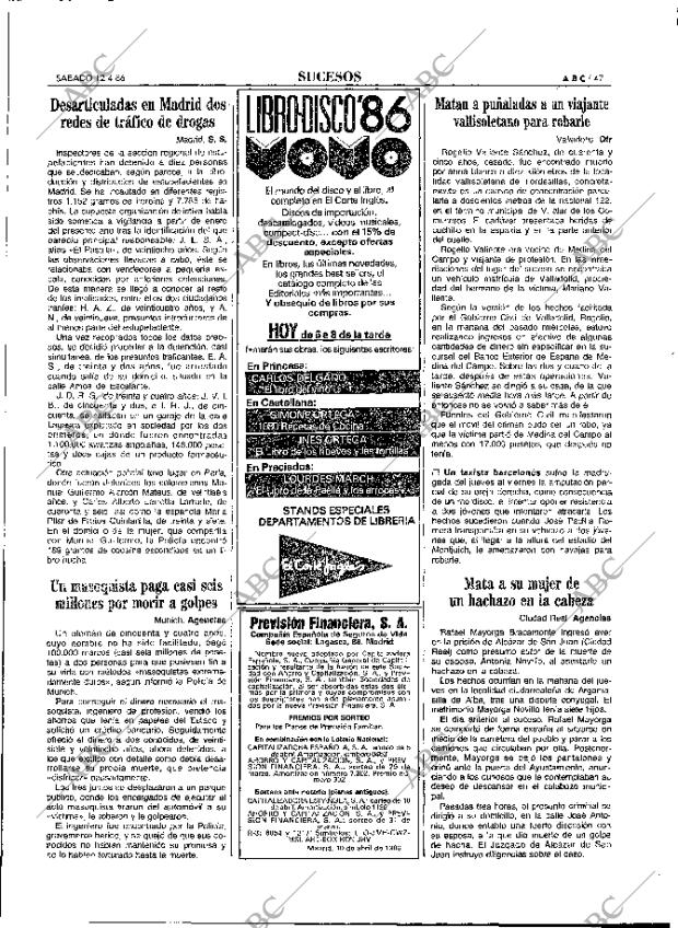 ABC MADRID 12-04-1986 página 47