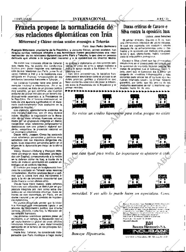 ABC MADRID 14-04-1986 página 25