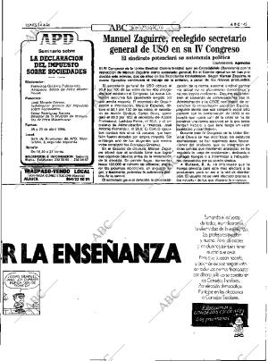 ABC MADRID 14-04-1986 página 45