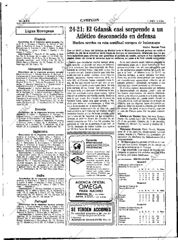 ABC MADRID 14-04-1986 página 58