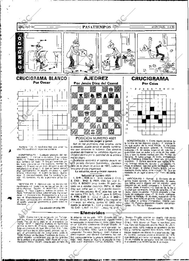 ABC MADRID 16-04-1986 página 100