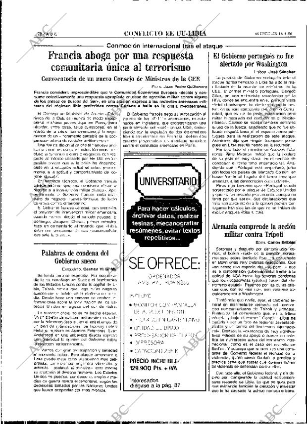ABC MADRID 16-04-1986 página 28