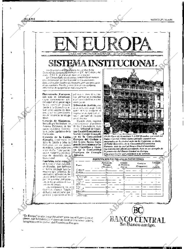 ABC MADRID 16-04-1986 página 58