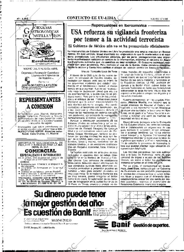 ABC MADRID 17-04-1986 página 40