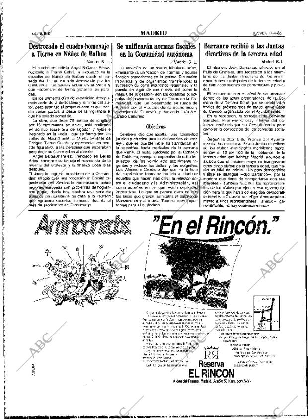 ABC MADRID 17-04-1986 página 44