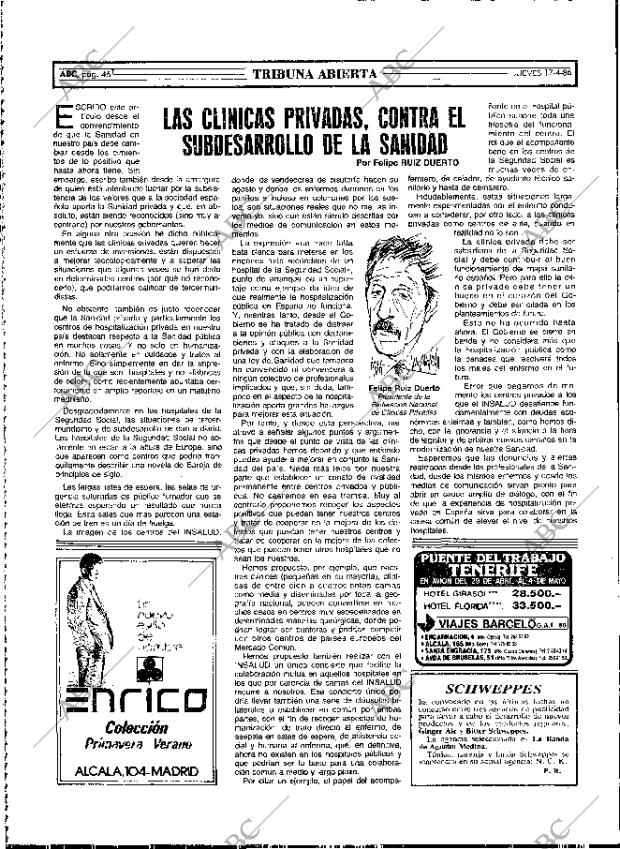 ABC MADRID 17-04-1986 página 46