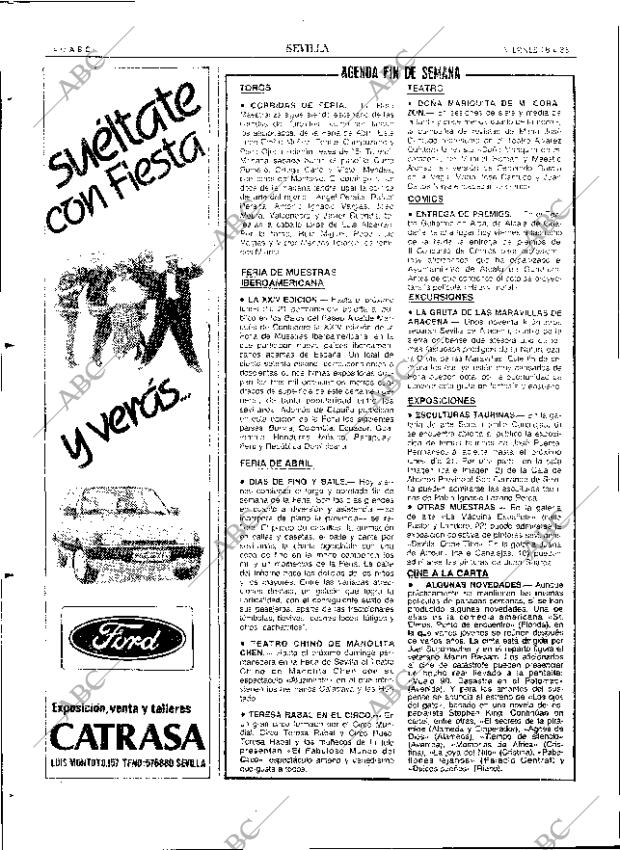 ABC SEVILLA 18-04-1986 página 40