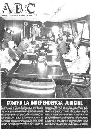ABC MADRID 19-04-1986 página 1