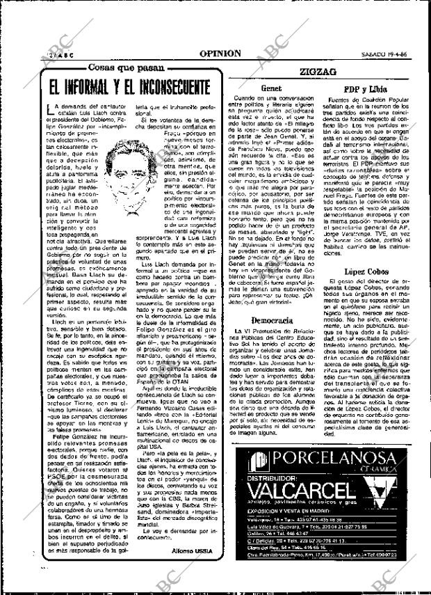 ABC MADRID 19-04-1986 página 12