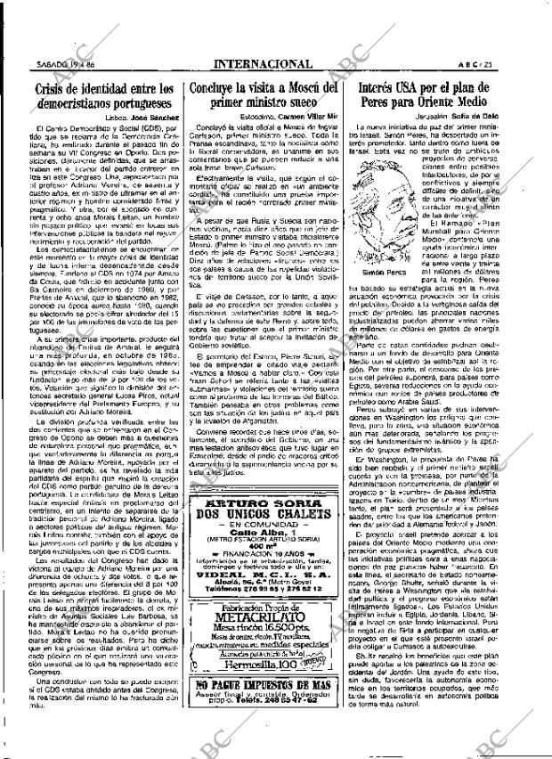 ABC MADRID 19-04-1986 página 25