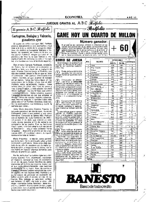 ABC MADRID 19-04-1986 página 71