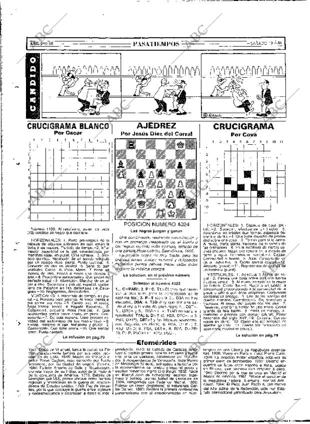 ABC MADRID 19-04-1986 página 96