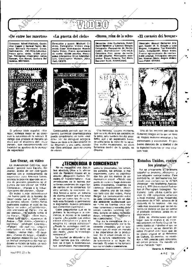 ABC MADRID 22-04-1986 página 119