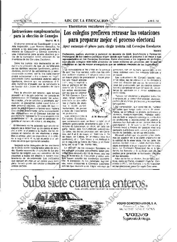 ABC MADRID 22-04-1986 página 55