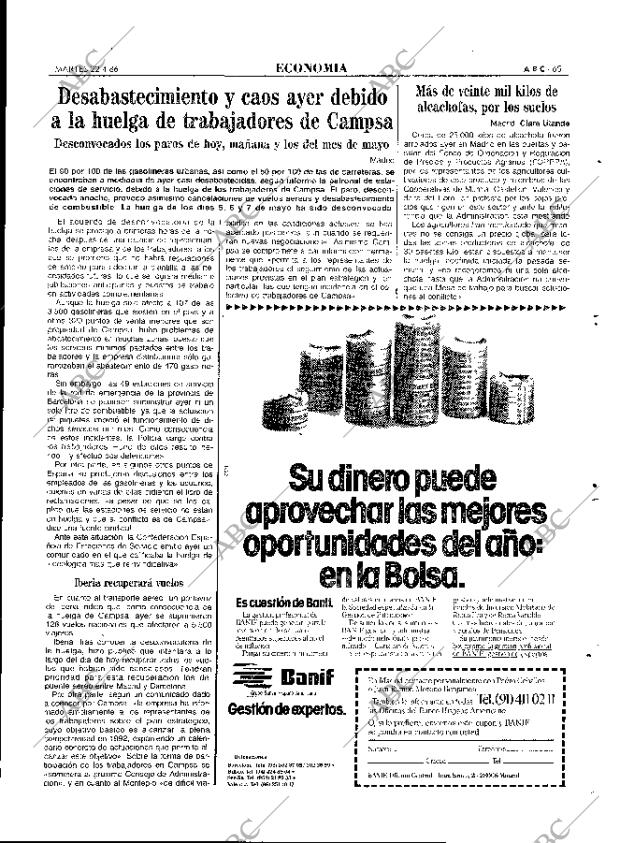 ABC MADRID 22-04-1986 página 65