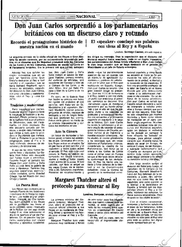 ABC SEVILLA 24-04-1986 página 19