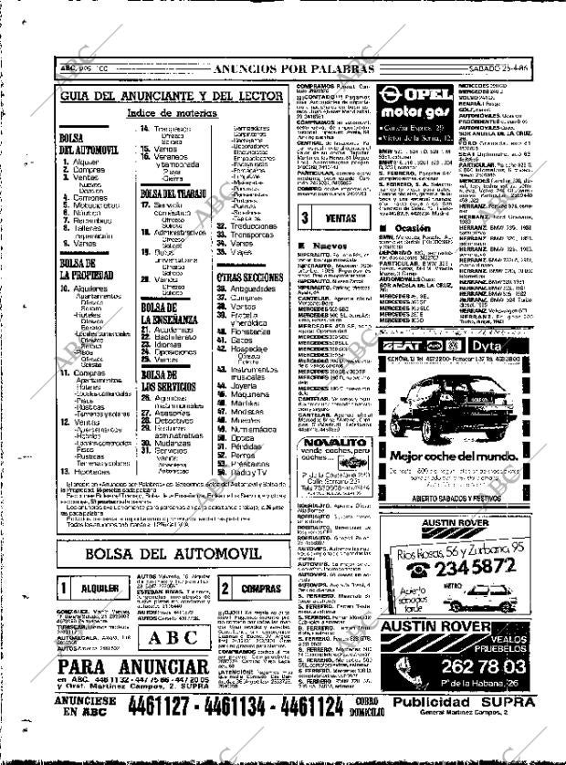 ABC MADRID 26-04-1986 página 100