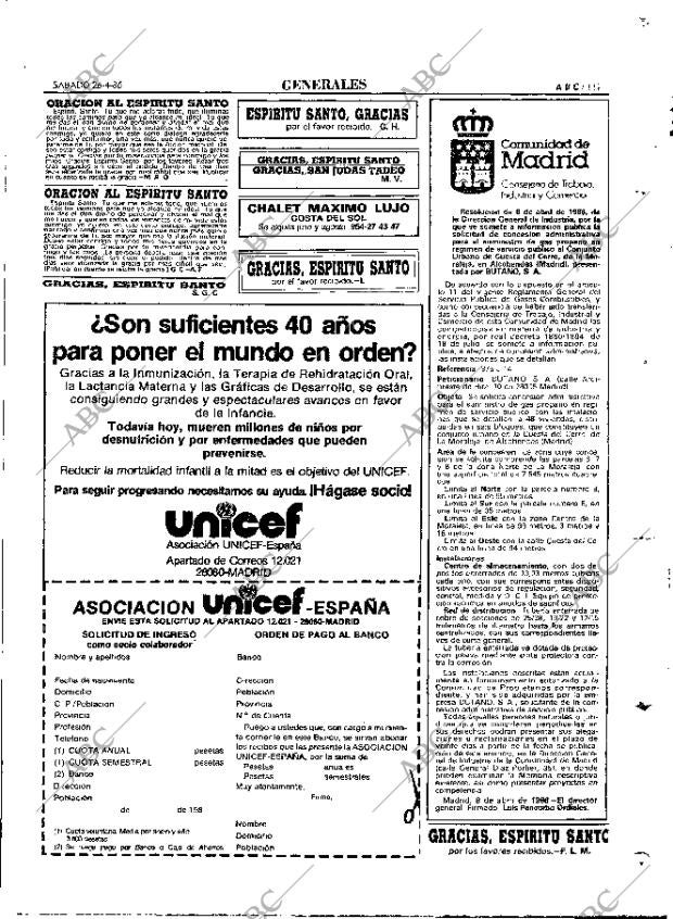 ABC MADRID 26-04-1986 página 111