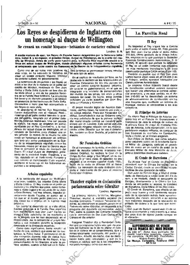 ABC MADRID 26-04-1986 página 35