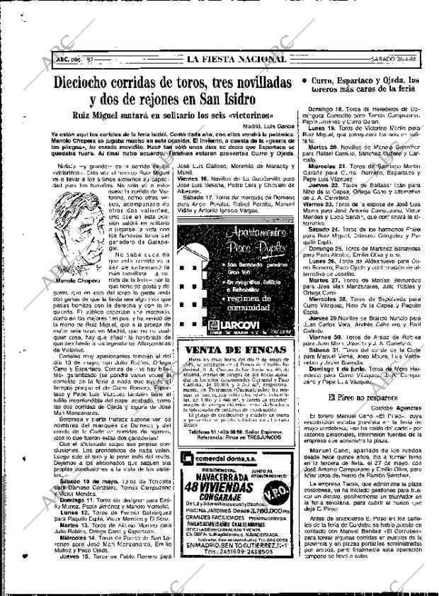 ABC MADRID 26-04-1986 página 82