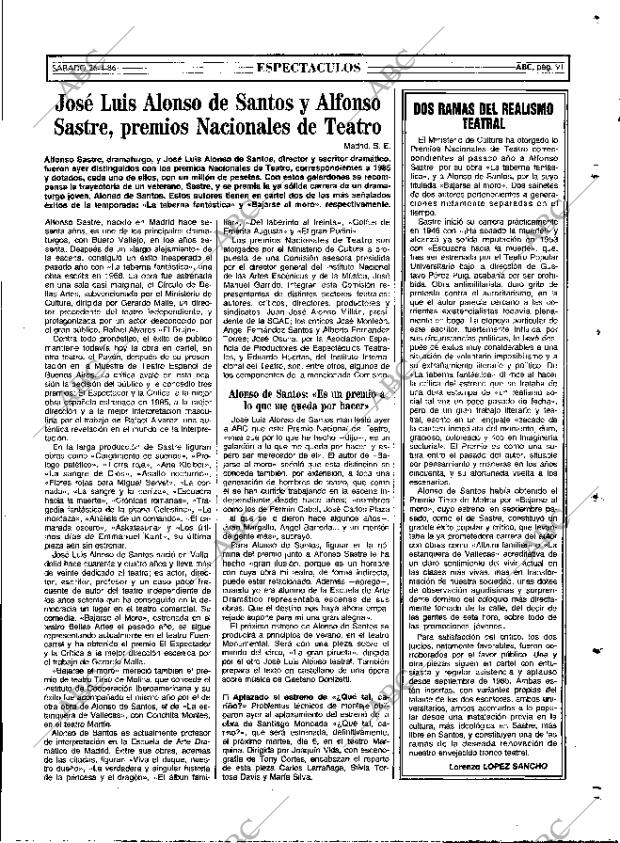 ABC MADRID 26-04-1986 página 91