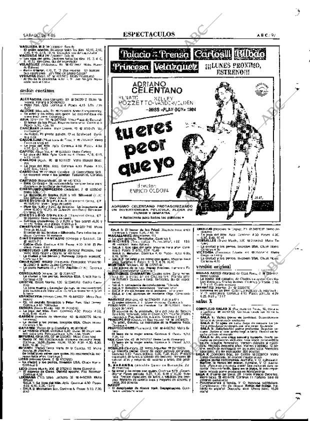 ABC MADRID 26-04-1986 página 97