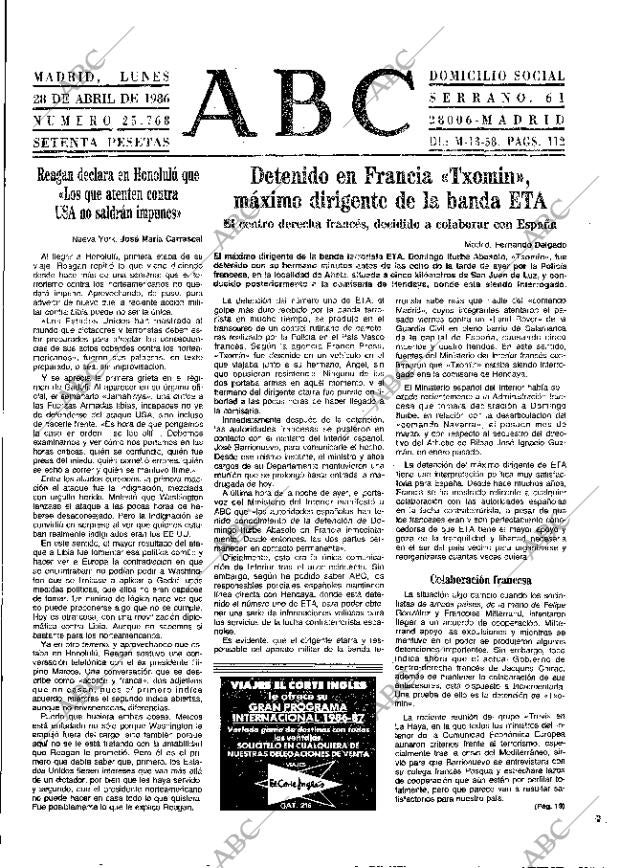 ABC MADRID 28-04-1986 página 13