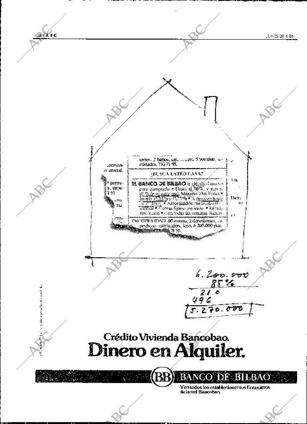 ABC MADRID 28-04-1986 página 26